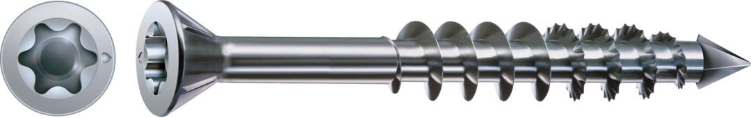 SPAX-M, WIROX | Cabeza plana, T-STAR plus, Rosca parcial, Acero, CUT