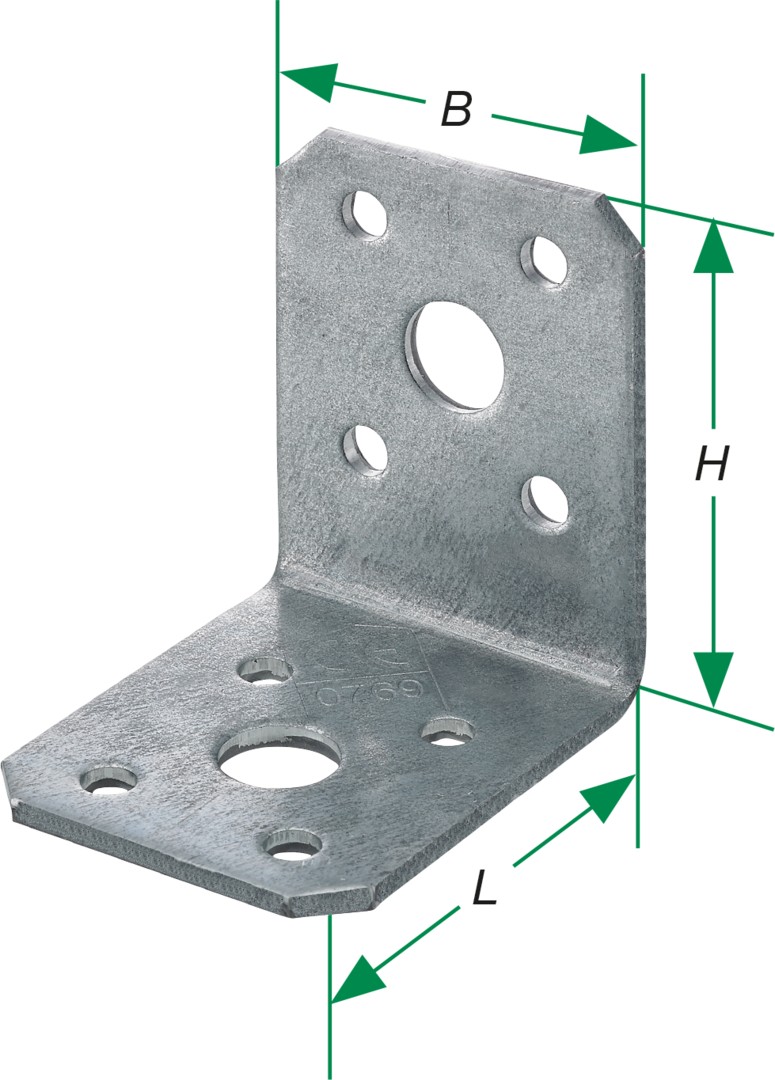 SPAX Elemento de unión angular 50x50x40x2,5 - 150 UD.
