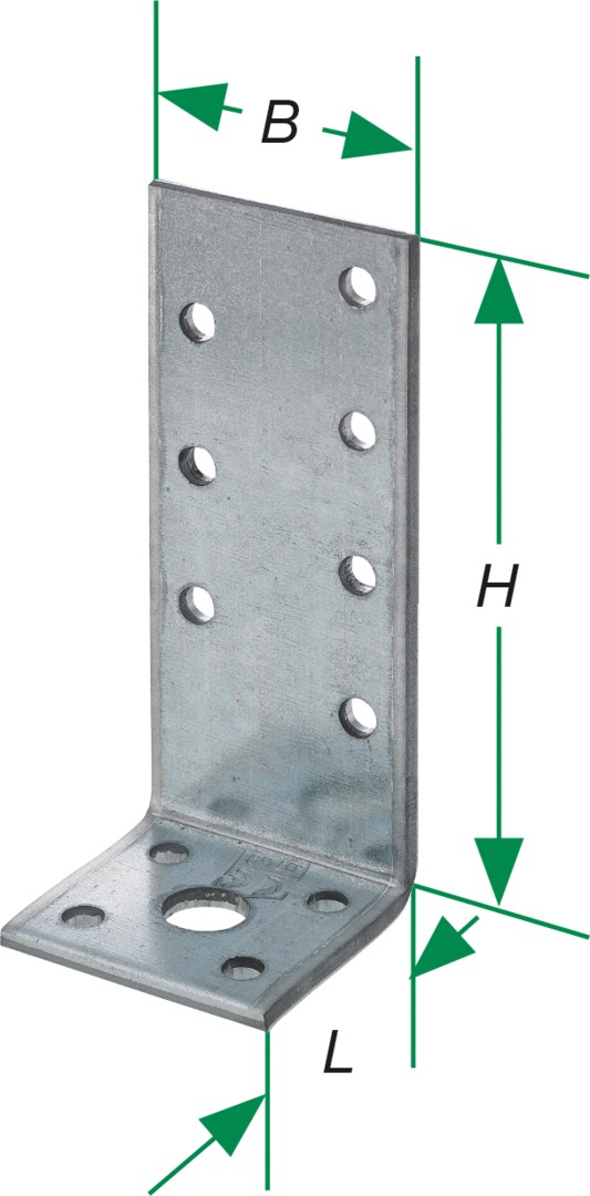SPAX Tirante AH 110 x 35 x 40 x 3,0 mm - R 11 mm - 100 UD.