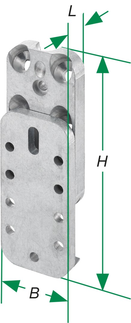 SPAX Unión oculta 60x115x16 - 25 UD.