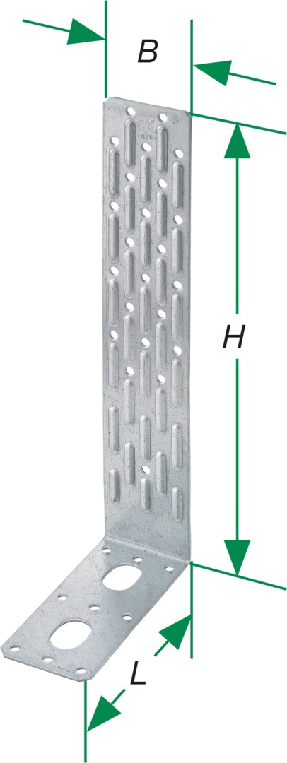 SPAX Tirante Vario 240 x 120 x 55 x 2,0 mm - L 18 x 26 mm - 50 UD.
