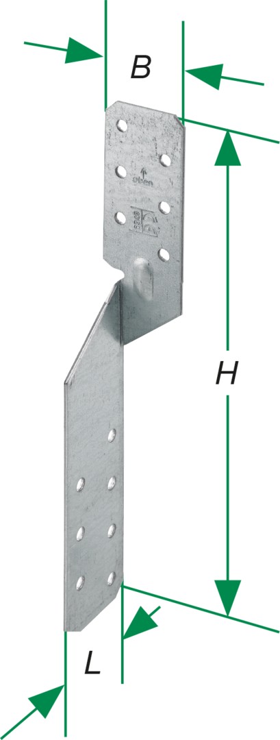 SPAX Escuadra para cerchas y cabrios Uni RL 170x36 2,0 - 100 UD.