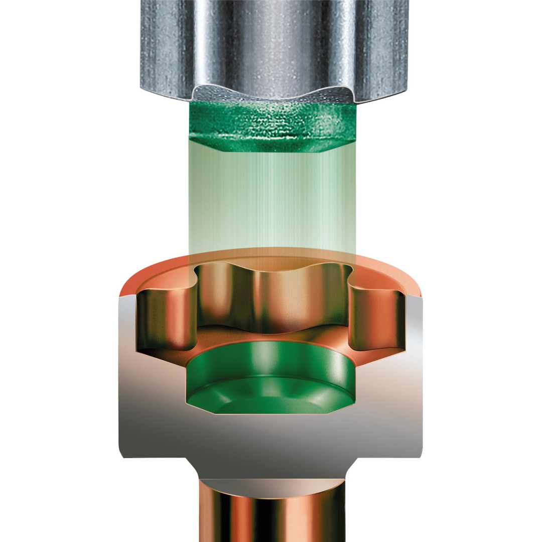 SPAX Tornillo para terraza, 5 x 50 mm, 230 unidades, Rosca de fijación, Cabeza cilíndrica, T-STAR plus T25, Punta CUT, Acero inoxidable A2 acabado bronce