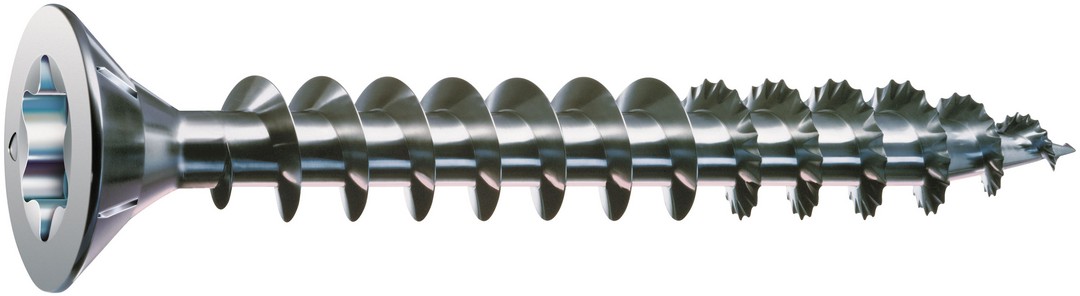 SPAX Tornillo universal, 3 x 16 mm, 200 unidades, Rosca completa, Cabeza plana, T-STAR plus T10, Punta S, WIROX