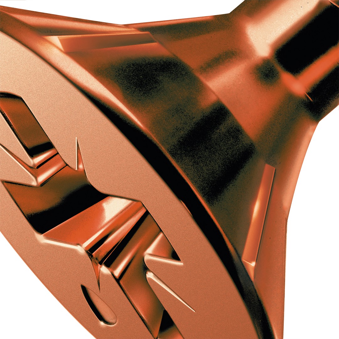 SPAX Tornillo universal, 2 x 10 mm, 50 unidades, Rosca completa, Cabeza plana, Ranura en cruz Z1, Punta S, bronce