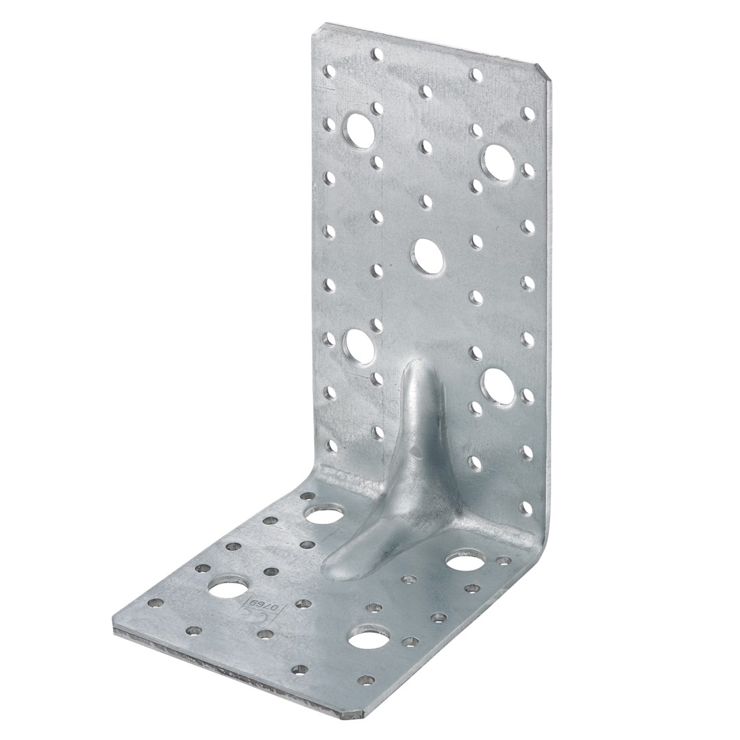 SPAX Elemento de unión angular con nervio 170x110x95x3,0 - 25 UD.