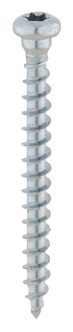 Elementos de unión para madera SPAX, WIROX | Cabeza redonda, Rosca completa, Acero, Punta S