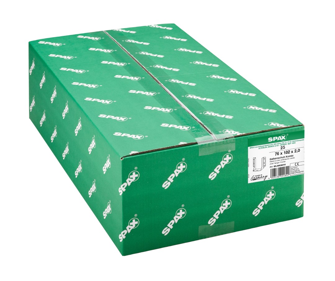 Soporte Para Vigas  Combi Nado 76X182X2,0 mm -  25 ud.