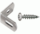 SPAX Conector de vallas, 7 x 35 mm, 12 unidades, Rosca completa, Cabeza segmentada, T-STAR plus T30, Punta CUT, Acero inoxidable A1