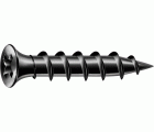 GIX G placas de yeso laminado sobre placas de yeso lam. 5,5x38mm, 300 ud, Rosca completa, Cabeza de trompeta, Ranura en cruz H2, Punta de aguja, Fosfatado negro