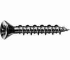 GIX C para placas de yeso-fibra, 3,9 x 25 mm, 200 unidades, Rosca completa, Cabeza de fresado reducida, Ranura en cruz H2, Punta de aguja, Fosfatado negro