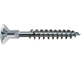 SPAX Tornillo universal con taladro en la cabeza, 4,5 x 40 mm, 500 unidades, Rosca completa, Cabeza plana, Ranura en cruz Z2, Punta S, WIROX