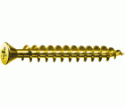 SPAX Tornillo universal, 3 x 10 mm, 1000 unidades, Rosca completa, Cabeza plana, Ranura en cruz Z1, Punta S, YELLOX
