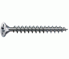 SPAX Tornillo universal, 2,5 x 10 mm, 1000 unidades, Rosca completa, Cabeza plana, Ranura en cruz Z1, Punta S, WIROX