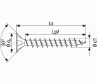 SPAX Tornillo universal, 3 x 18 mm, 1000 unidades, Rosca completa, Cabeza plana, Ranura en cruz Z1, Punta S, WIROX