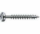 SPAX Tornillo universal, 4 x 60 mm, 500 unidades, Rosca completa, Cabeza redonda, Ranura en cruz Z2, 4CUT, WIROX