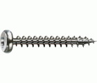 SPAX Tornillo de acero inoxidable, 3,5 x 20 mm, 200 unidades, Rosca completa, Cabeza redonda, T-STAR plus T15, 4CUT, Acero inoxidable A2