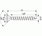 SPAX Tornillo de acero inoxidable, 3 x 16 mm, 200 unidades, Rosca completa, Cabeza gota de sebo, T-STAR plus T10, Punta S, Acero inoxidable A2