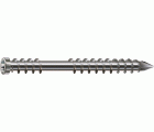SPAX Tornillo para terraza, 5 x 40 mm, 125 unidades, Rosca de fijación, Cabeza cilíndrica, T-STAR plus T25, Punta CUT, Acero inoxidable A2