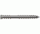 SPAX Tornillo para terraza, 6x50 mm, 200 ud., Rosca de fijación, Cabeza cilíndrica, T-STAR plus, Punta CUT, Acero inoxidable A4