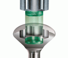 SPAX Tornillo con cubierta, 4,5 x 25 mm, 15 unidades, rosca completa, cabeza gota de sebo, T-STAR plus T20, 4CUT, acero inoxidable A2
