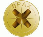 SPAX Tornillo universal, 3,5 x 30 mm, 1000 unidades, Rosca parcial, Cabeza plana, Ranura en cruz Z2, 4CUT, YELLOX