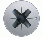 SPAX Tornillo universal con taladro en la cabeza, 4,5 x 20 mm, 1000 unidades, Rosca completa, Cabeza plana, Ranura en cruz Z2, Punta S, WIROX