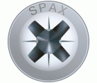 SPAX Tornillo universal, 3,5 x 17 mm, 3000 unidades, Rosca completa, Cabeza de unión, Ranura en cruz Z2, 4CUT, WIROX