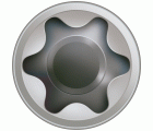 SPAX Tornillo para terraza, 5 x 40 mm, 200 unidades, Rosca de fijación, Cabeza cilíndrica, T-STAR plus T25, Punta CUT, Acero inoxidable A2