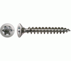 SPAX de acero inoxidable, Pulido | Cabeza plana, T-STAR plus, Rosca completa, Acero inoxidable A2, Punta S