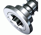 SPAX Tornillo de ajuste, cabeza plana, T-STAR plus, ranuras de retención, 4CUT, WIROX, 60 mm, 75 uds