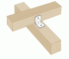 SPAX Elemento de unión angular 100x100x90x3,0 - 50 UD.