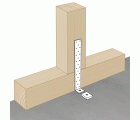 SPAX Tirante AH 110 x 35 x 40 x 3,0 mm - R 11 mm - 100 UD.