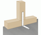 SPAX Tirante incl. placa de compresión 142 x 93 x 60 x 2,0 mm, R 14 mm - 20 UD.