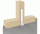 SPAX Tirante HT 340 x 63 x 60 x 3,0 mm - 10 UD.