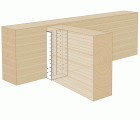 SPAX Soporte para vigas interior 140x200x2,0 - 20 UD.