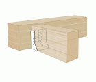 SPAX Soporte para vigas combinado interior 100x140x2,0 - 50 UD.