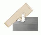 SPAX Conector para pie de cabrio para hormigón 100x170x2,5 - 15 UD.