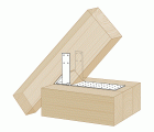 SPAX Conector para pie de cabrio para madera 100x300x2,5 - 10 UD.