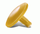 SPAX Tapones de plástico para Tornillo universal con taladro en la cabeza, crema, 500 unidades