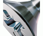 SPAX Tornillo universal con taladro en la cabeza, 4,5 x 30 mm, 25 unidades, Rosca completa, Cabeza plana, Ranura en cruz Z2, Punta S, WIROX