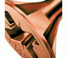SPAX Tornillo universal, 2,5 x 10 mm, 200 unidades, Rosca completa, Cabeza plana, Ranura en cruz Z1, Punta S, bronce
