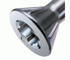 SPAX-M, 3,5 x 40 mm, 125 unidades, Rosca parcial, Cabeza plana, T-STAR plus T15, Punta CUT, WIROX