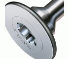 SPAX Cabeza de unión plana para cuerpo, 4,0 x 30 mm, 20 unidades, rosca parcial, cabeza de unión, T-STAR plus, 4CUT, niquelada