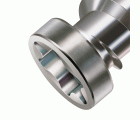 SPAX Tornillo para terraza, 5 x 40 mm, 125 unidades, Rosca de fijación, Cabeza cilíndrica, T-STAR plus T25, Punta CUT, Acero inoxidable A2