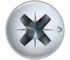 SPAX Tornillo universal, 3 x 10 mm, 1000 unidades, Rosca completa, Cabeza redonda, Ranura en cruz Z1, Punta S, WIROX