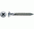 Tornillo universal SPAX, WIROX | Cabeza plana, Ranura en cruz Z, Rosca completa, Acero, Punta S