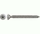 SPAX de acero inoxidable, Pulido | Cabeza plana, T-STAR plus, Rosca completa, Acero inoxidable A2, CUT