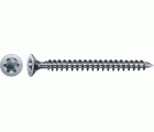 SPAX Tornillo para construcciones en madera, 12 x 200 mm, 25 unidades, Rosca completa, Cabeza plana, T-STAR plus T50, Punta CUT, WIROX