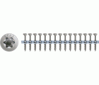 Tornillo universal SPAX, Pulido | Cabeza plana, T-STAR plus, Rosca parcial, Acero inoxidable A2, 4CUT